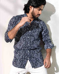 Premium Full Sleeve Shirt Blue