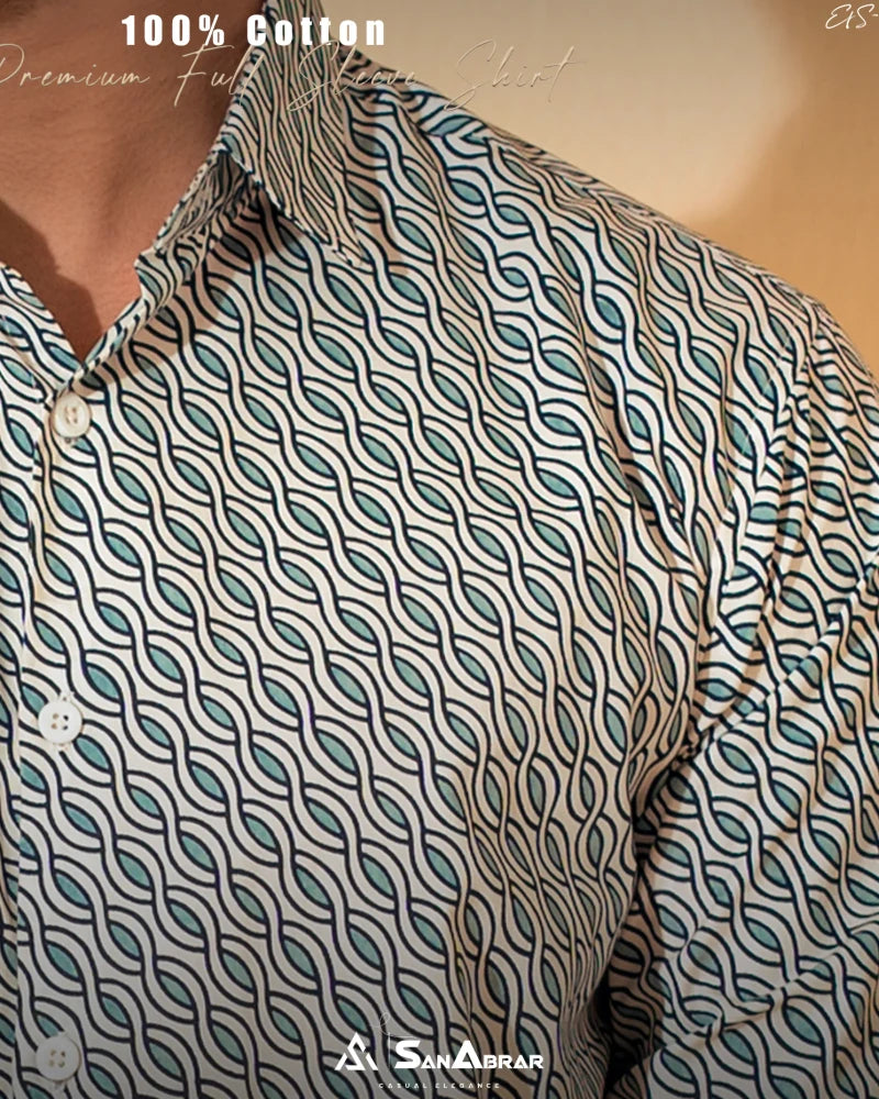Premium Full Sleeve Shirt Paste White