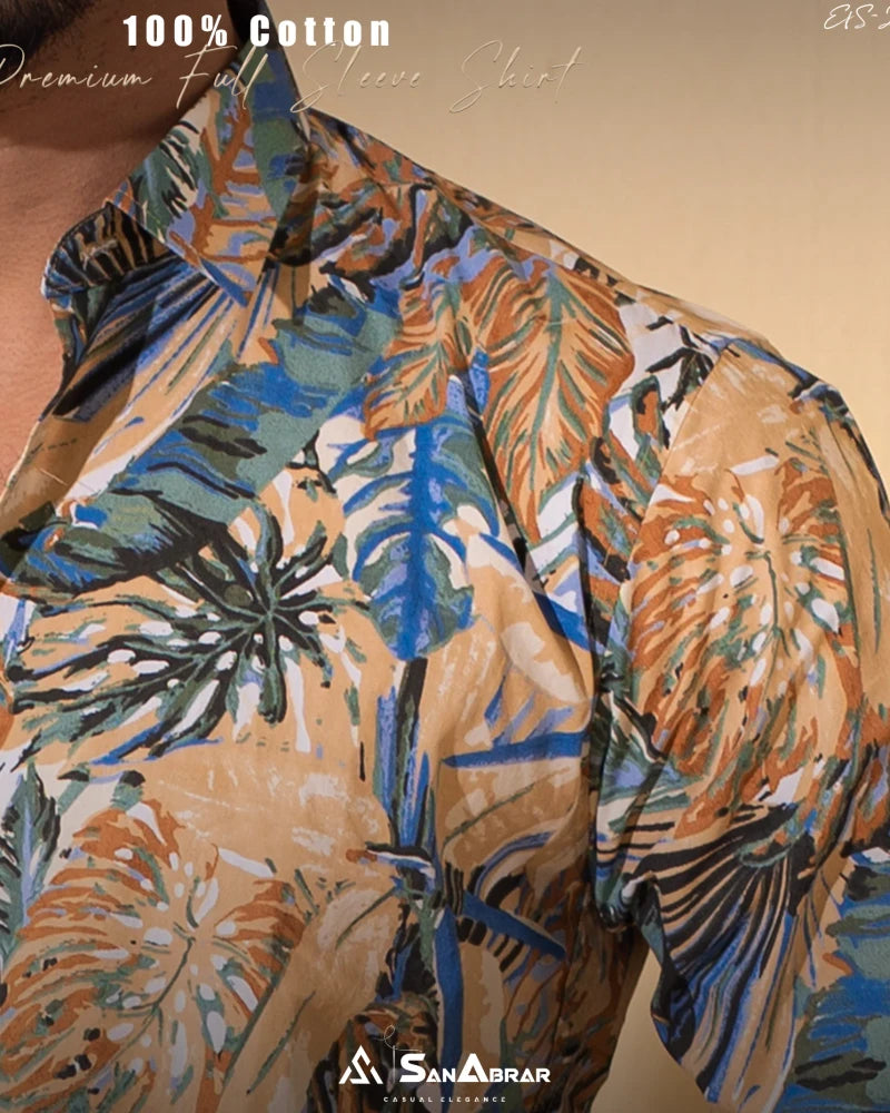 Premium Full Sleeve Shirt Brown
