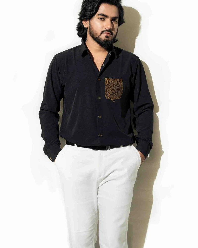 Premium Full Sleeve Shirt Black
