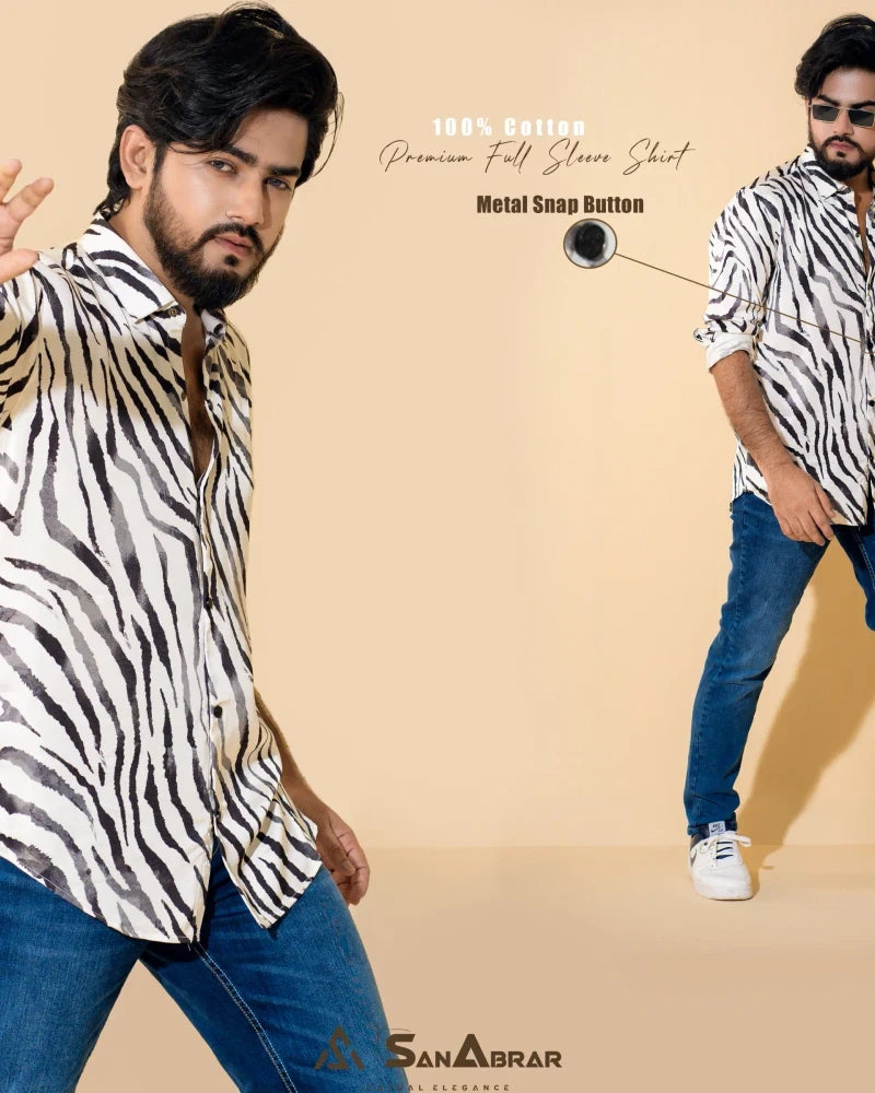 Premium Full Sleeve Shirt White