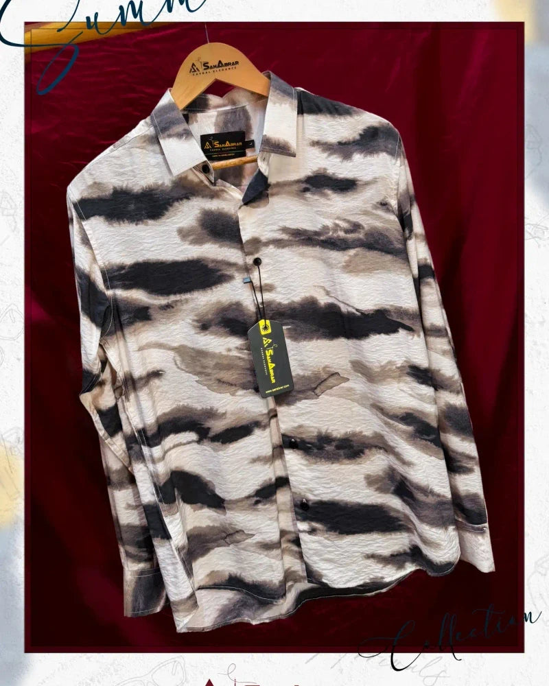 Premium Full Sleeve Shirt Ash