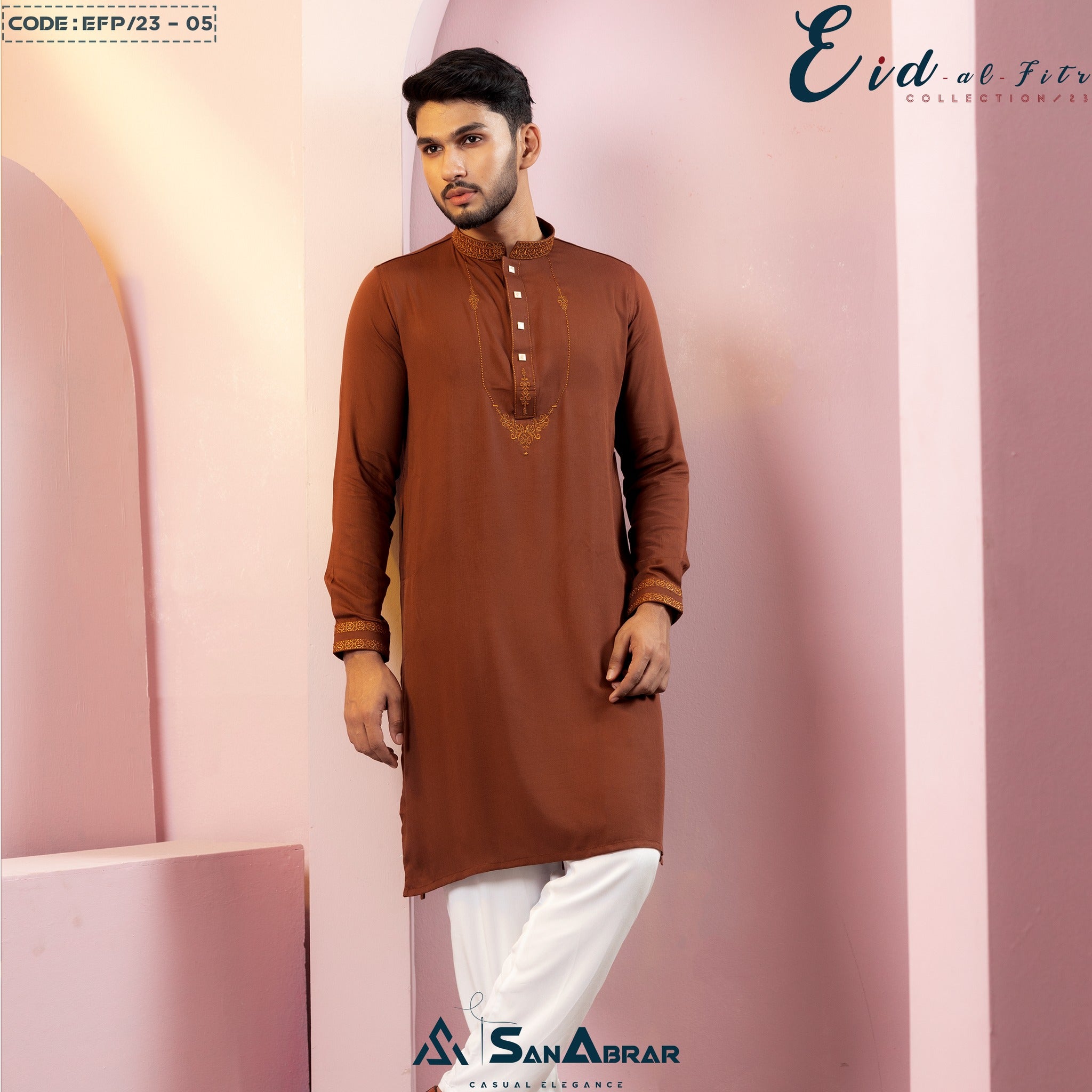 EID Signature Panjabi (Brown)