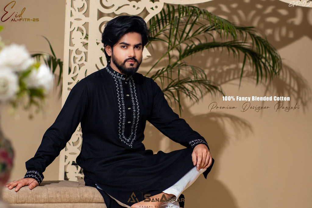 EID Signature Panjabi (Black