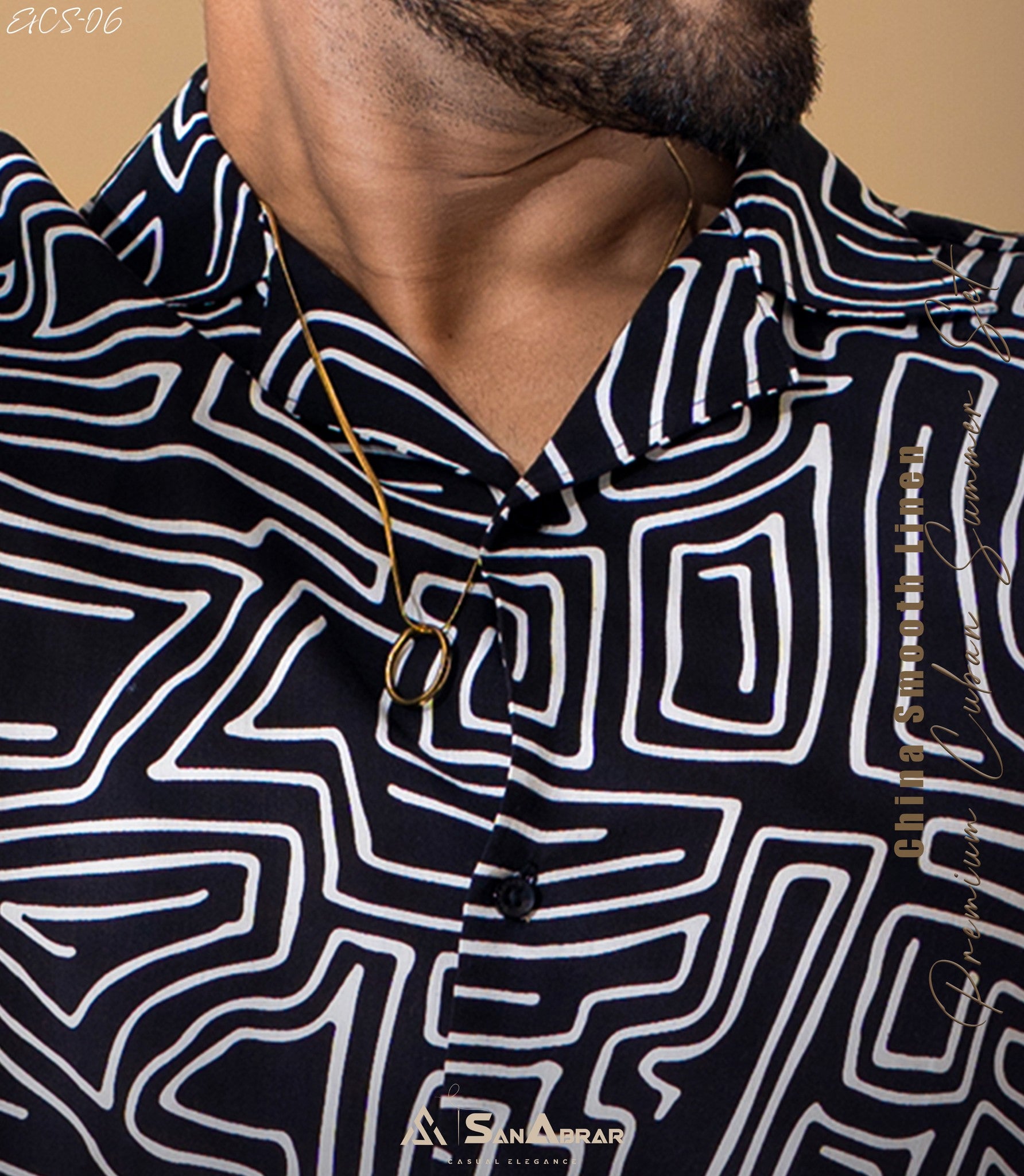 Premium Cuban Half Sleeve (Only Shirt)