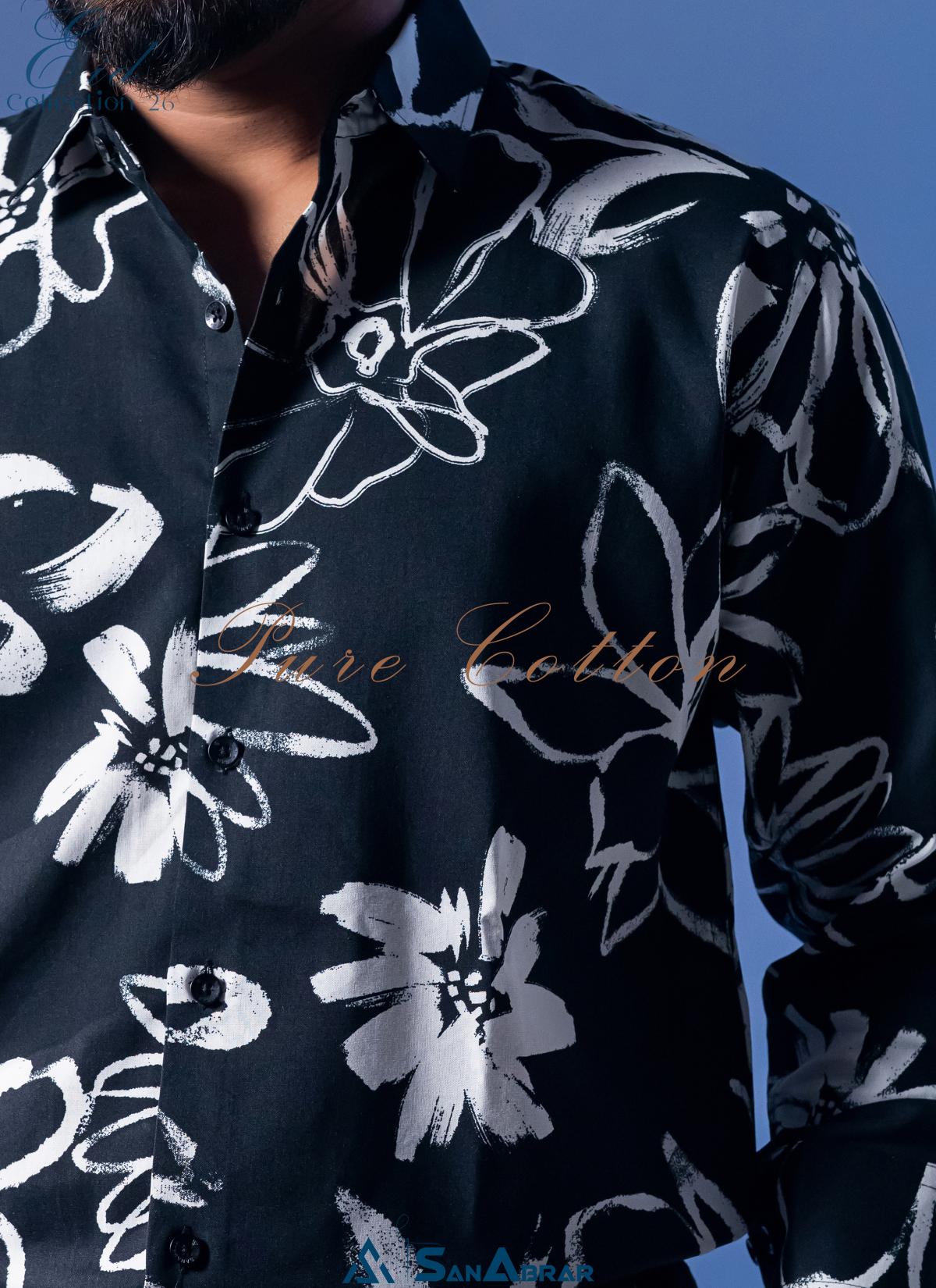 EID Collection Premium Full Sleeve Shirt (Black)
