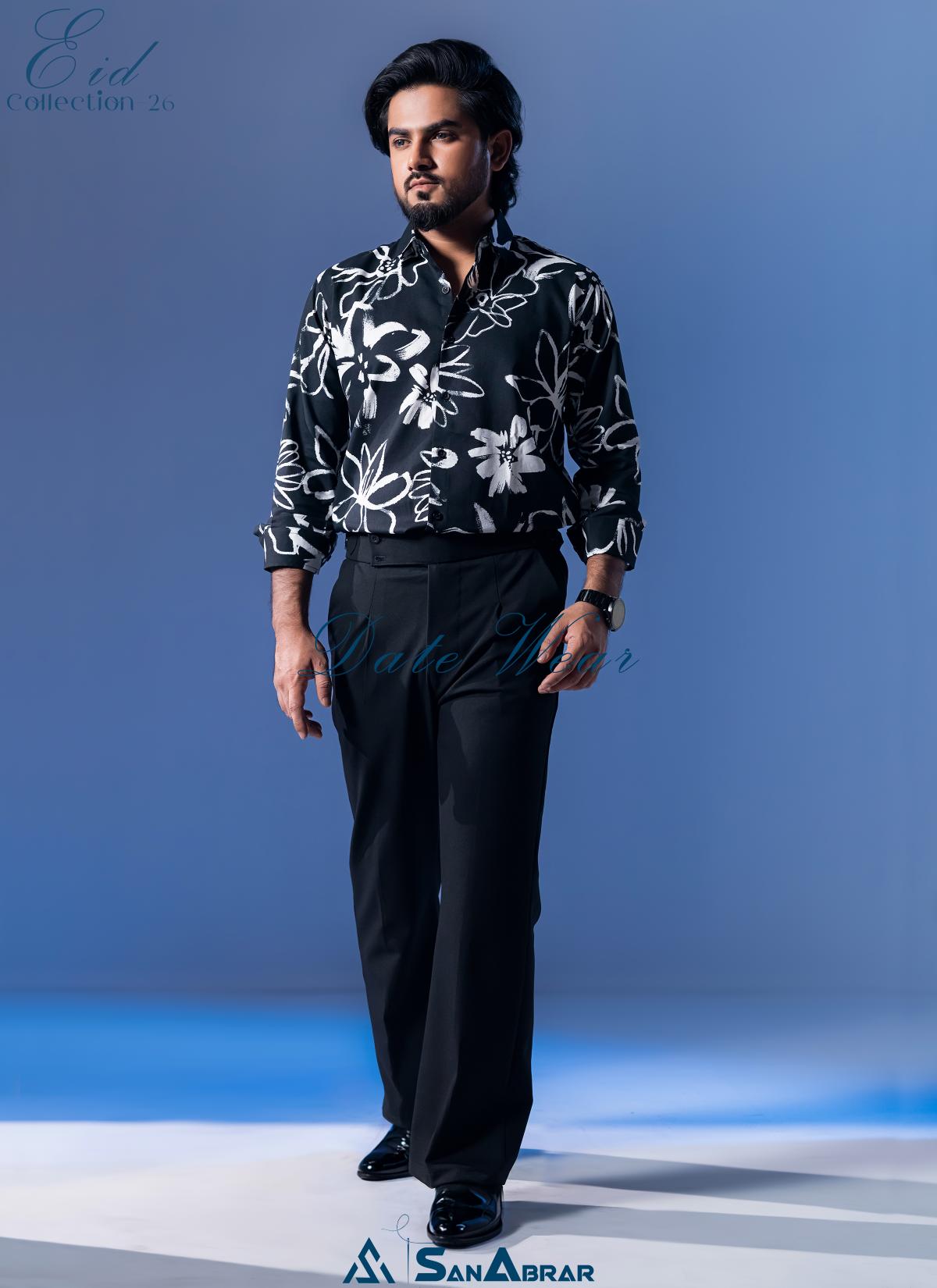 EID Collection Premium Full Sleeve Shirt (Black)