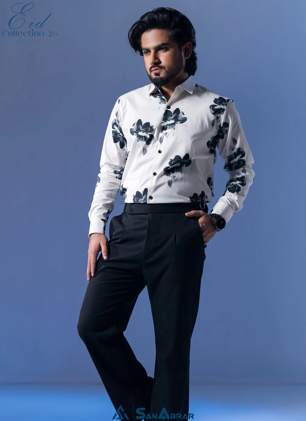 EID Collection Premium Full Sleeve Shirt (White)