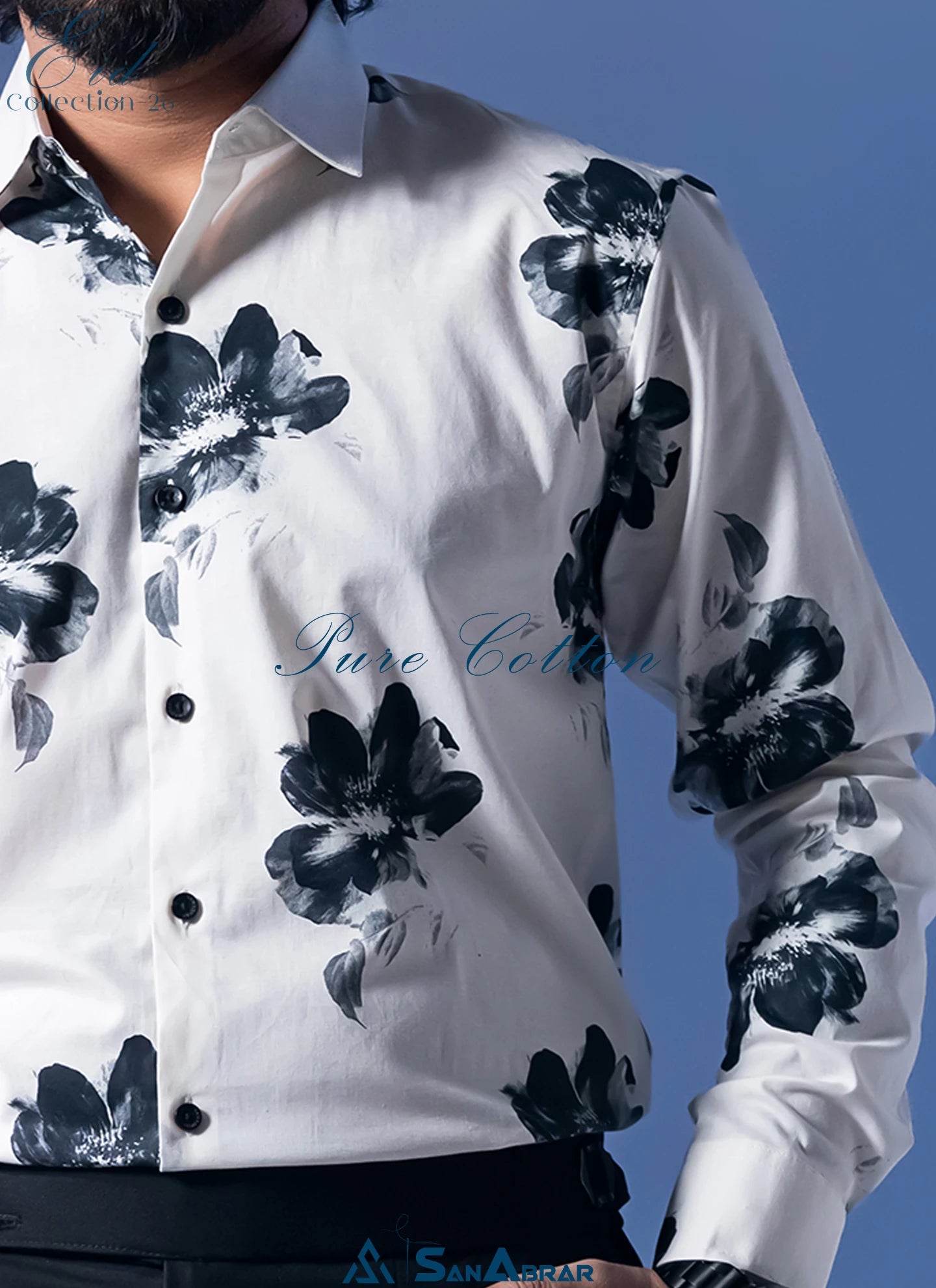 EID Collection Premium Full Sleeve Shirt (White)