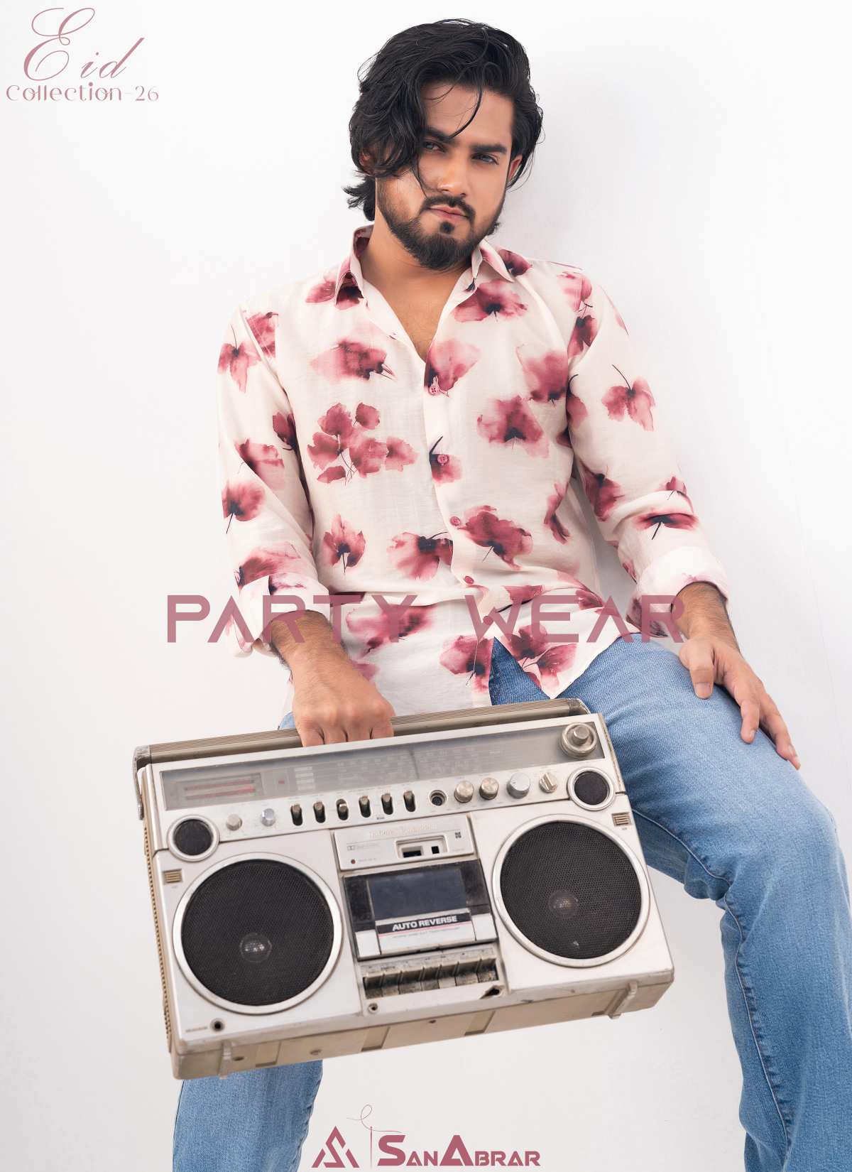 EID Collection Premium Full Sleeve Shirt (Floral)