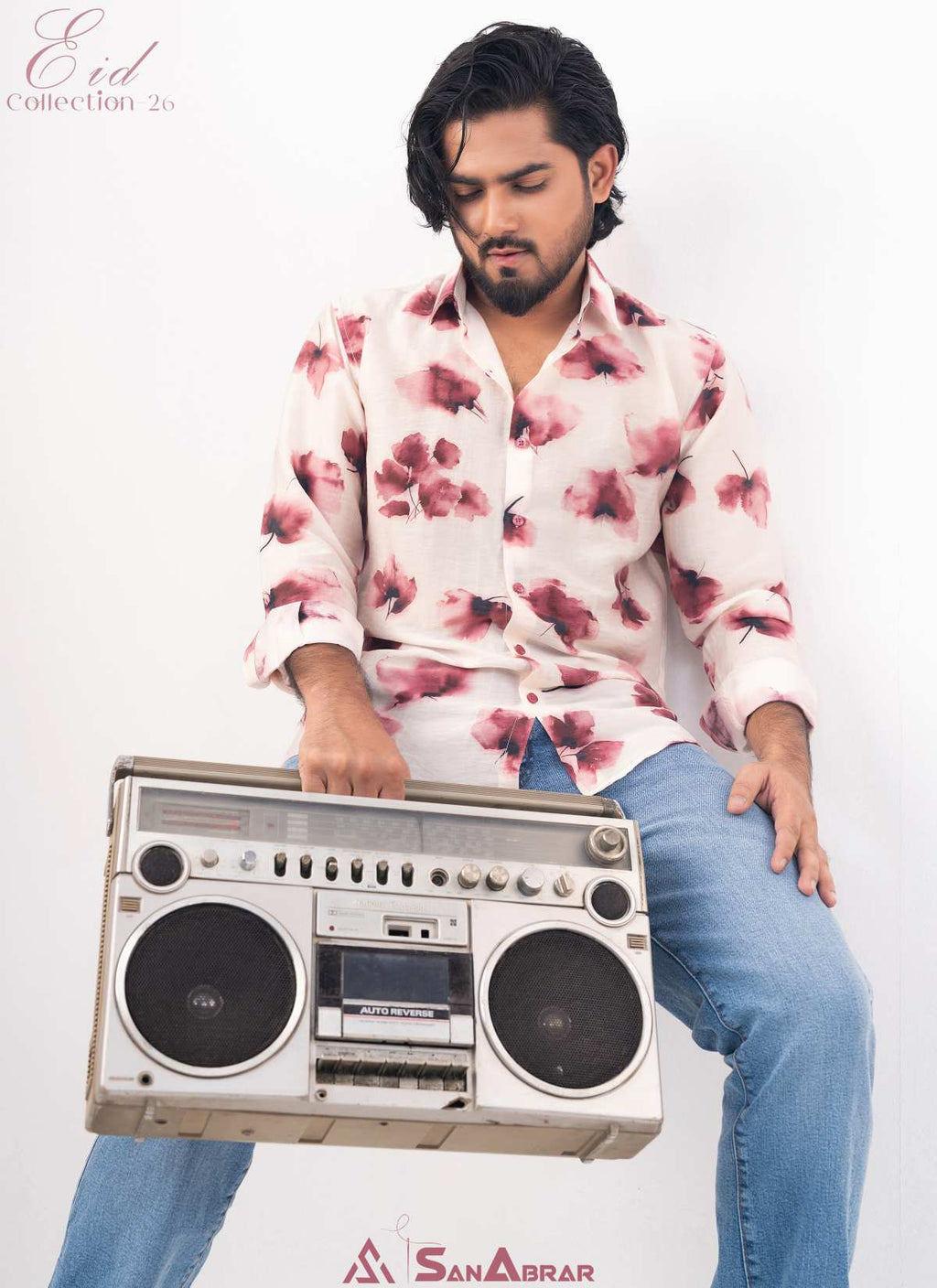 EID Collection Premium Full Sleeve Shirt (Floral)