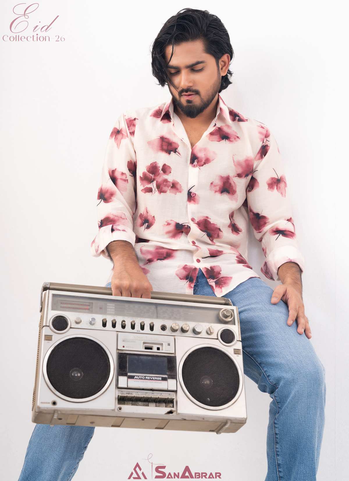 EID Collection Premium Full Sleeve Shirt (Floral)