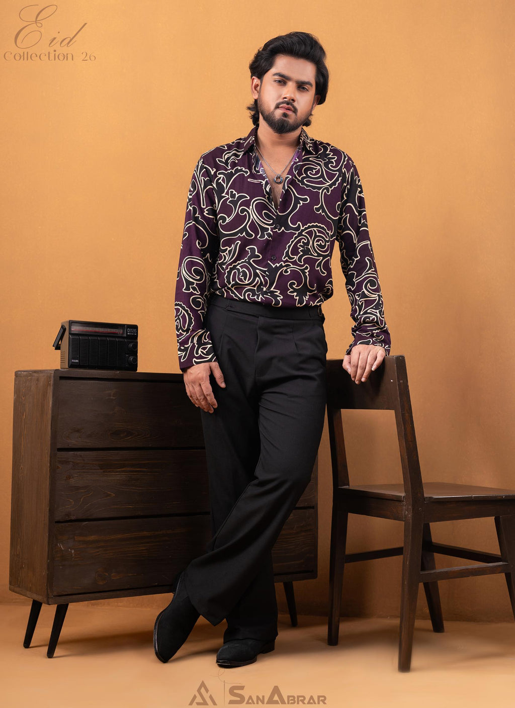 EID Collection Premium Full Sleeve Purple
