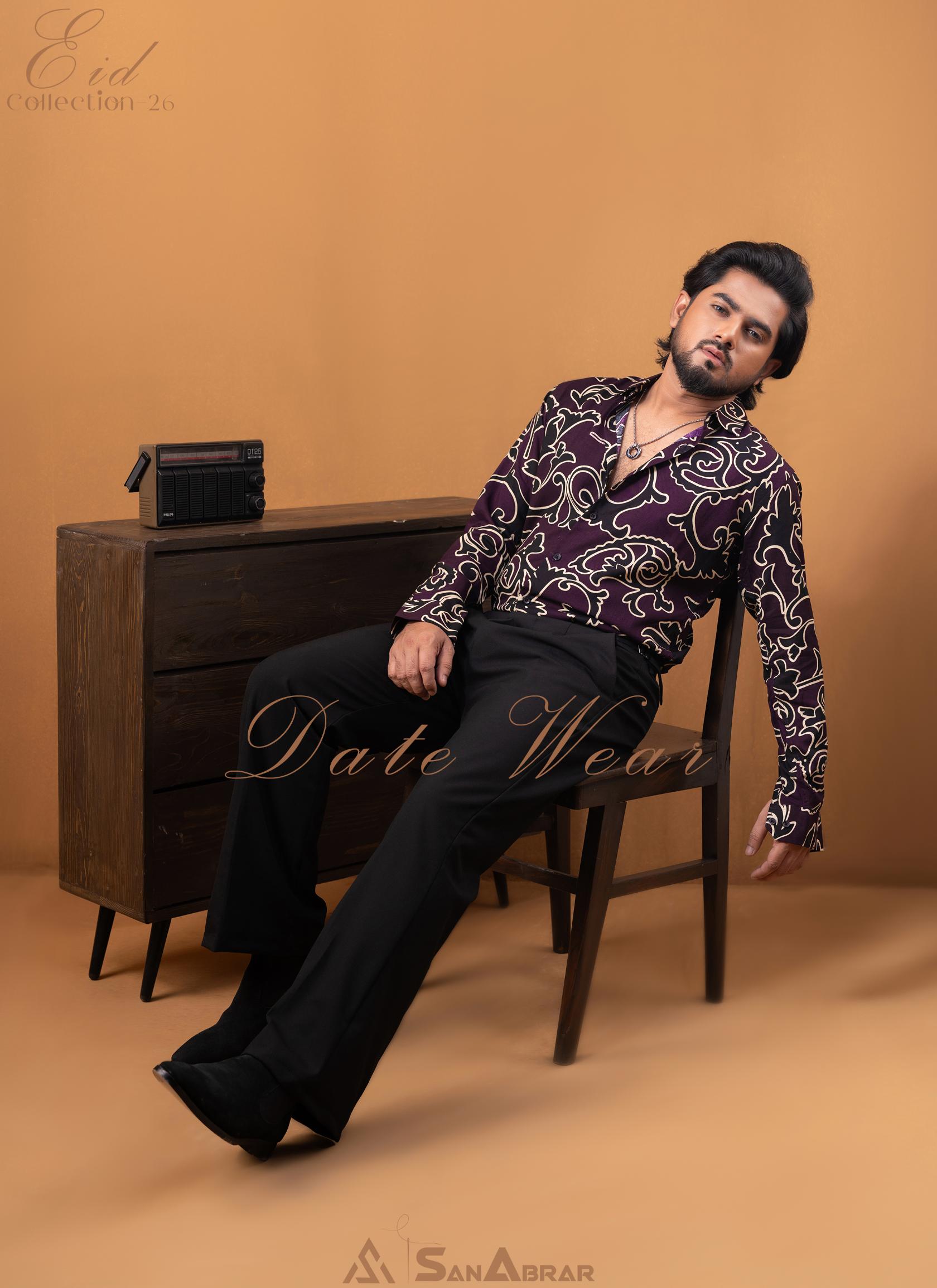 EID Collection Premium Full Sleeve Purple