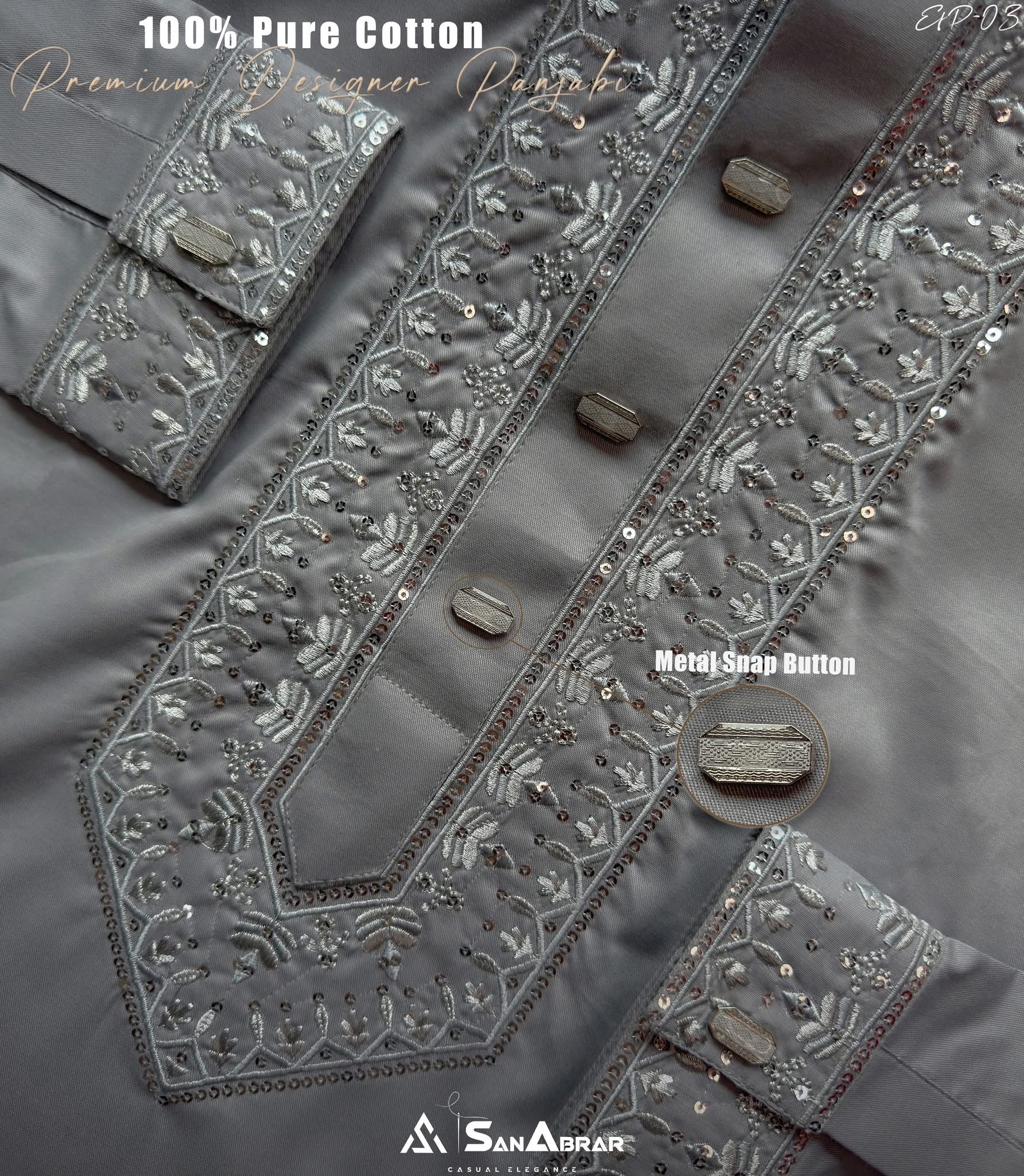 EID Signature Panjabi (Ash)